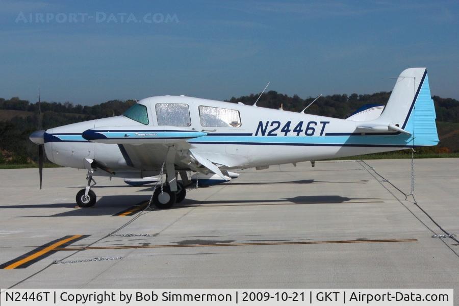 N2446T, 1962 Navion Rangemaster G C/N NAV-4-2446, On the ramp at Sevierville, TN