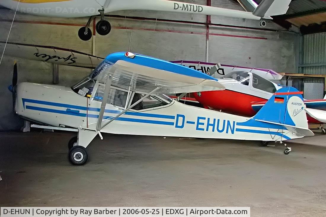 D-EHUN, Auster J-1 Autocrat C/N 2119, Seen at Melle Germany.