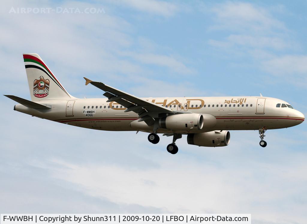 F-WWBH, 2009 Airbus A320-232 C/N 4066, C/n 4066 - To be A6-EIL in full c/s...