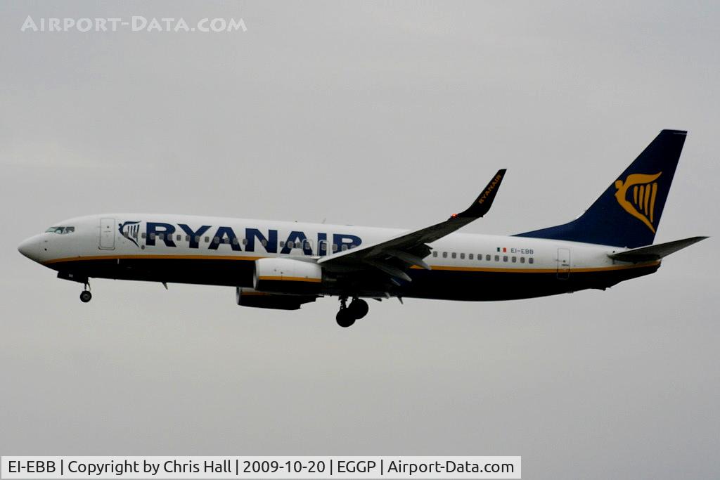 EI-EBB, 2009 Boeing 737-8AS C/N 37519, Ryanair
