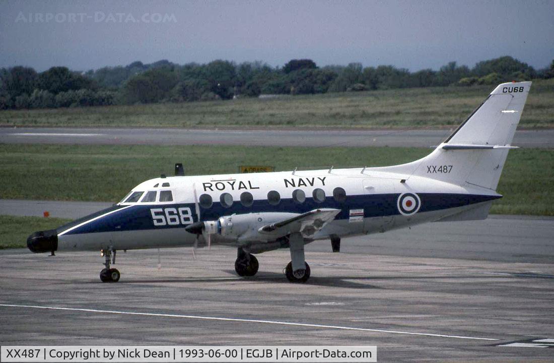 XX487, Scottish Aviation HP-137 Jetstream T.2 C/N 269, EGJB