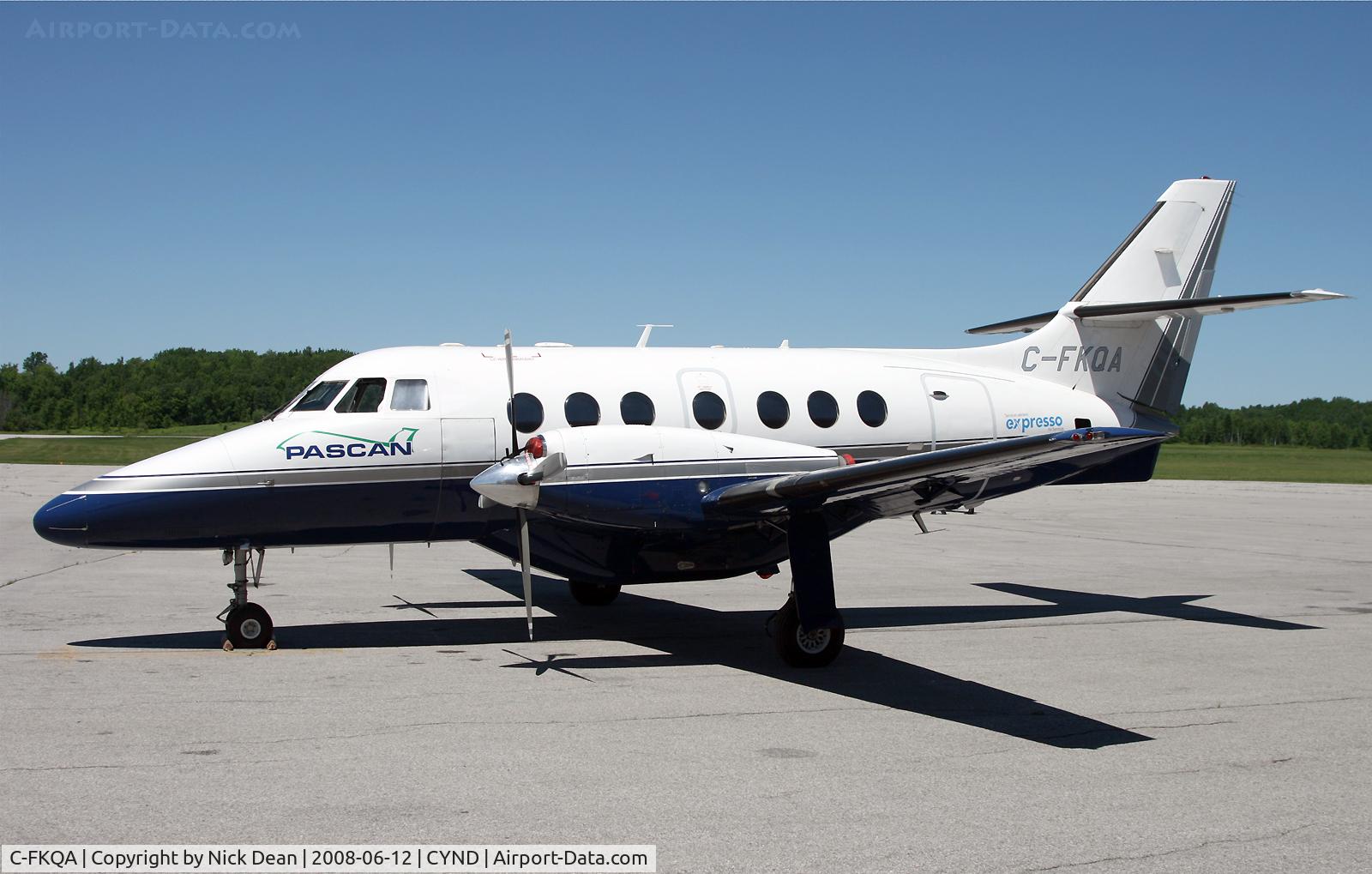 C-FKQA, 1990 British Aerospace BAe-3212 Jetstream Super 31 C/N 877, CYND