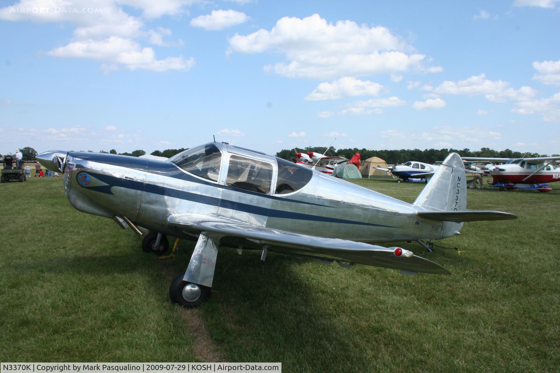 N3370K, 1946 Globe GC-1B Swift C/N 1363, Swift GC-1B