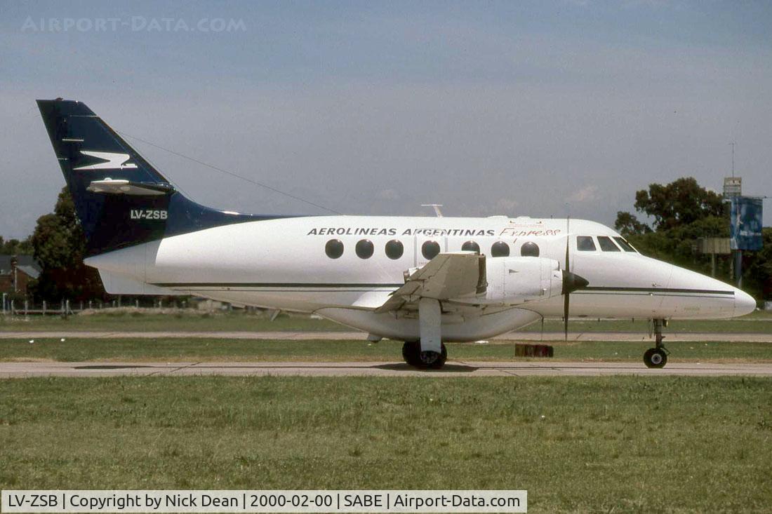 LV-ZSB, 1991 British Aerospace BAe-3201 Jetstream 32EP C/N 942, SABE