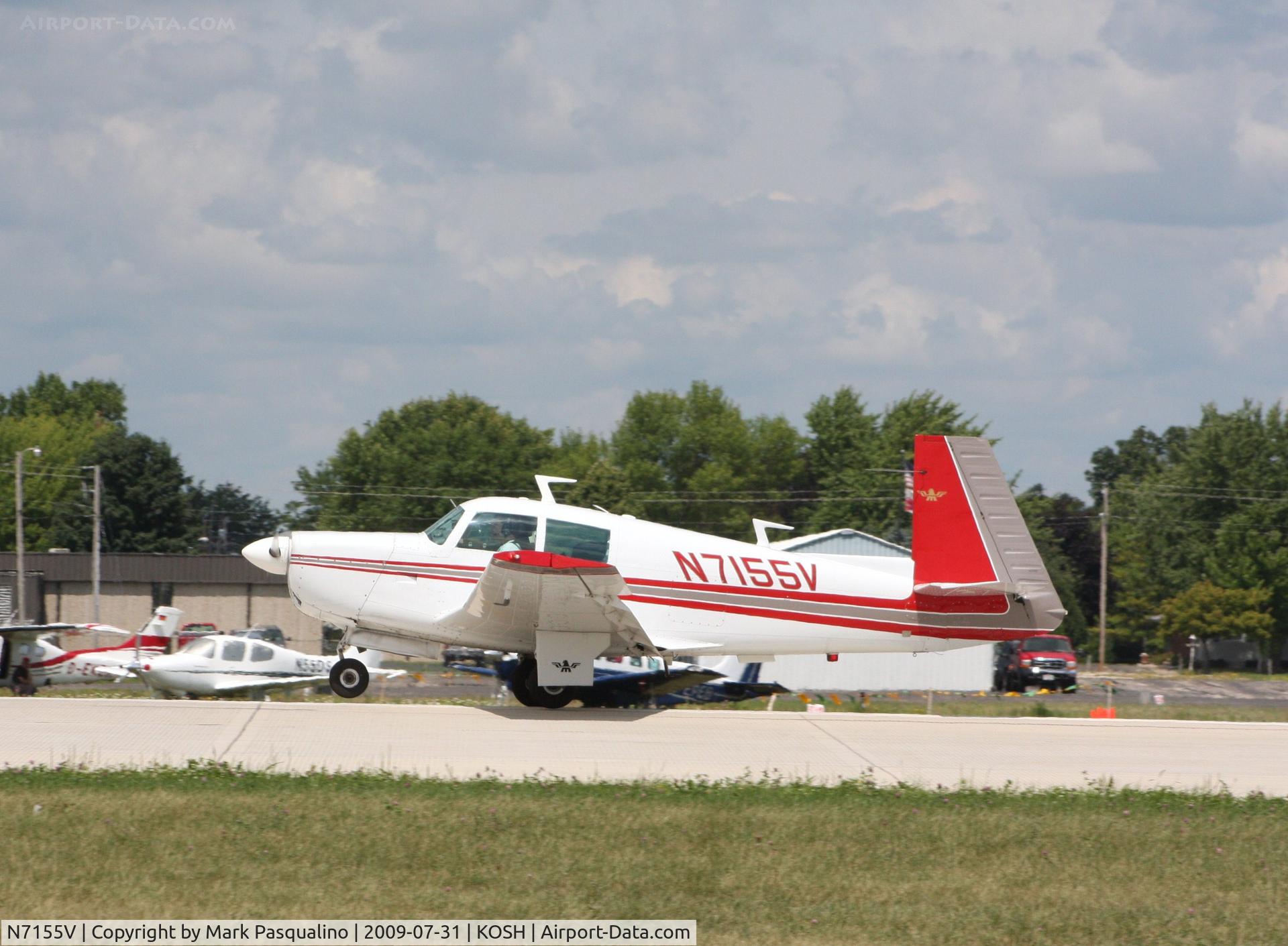 N7155V, 1974 Mooney M20E C/N 21-0050, Mooney M20E