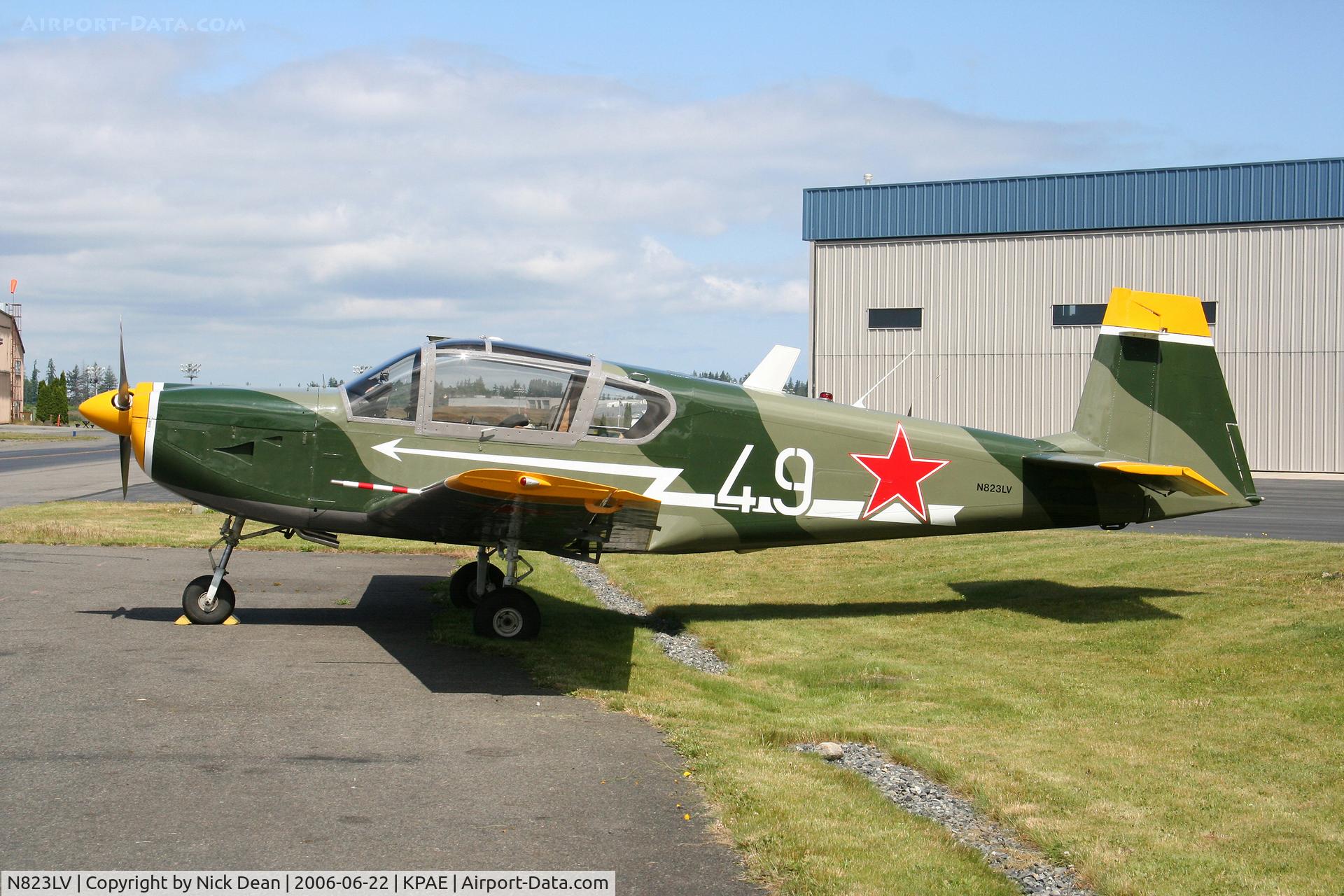 N823LV, 1981 IAR IAR-823 C/N 70, KPAE