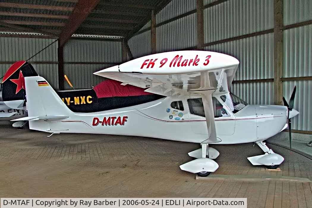 D-MTAF, B&F Technik FK-9 Mark 3 C/N 09-03-116, B & F Technik Funk FK.9 Mk.III [09-03-116] Bielefeld~D 24/05/2006