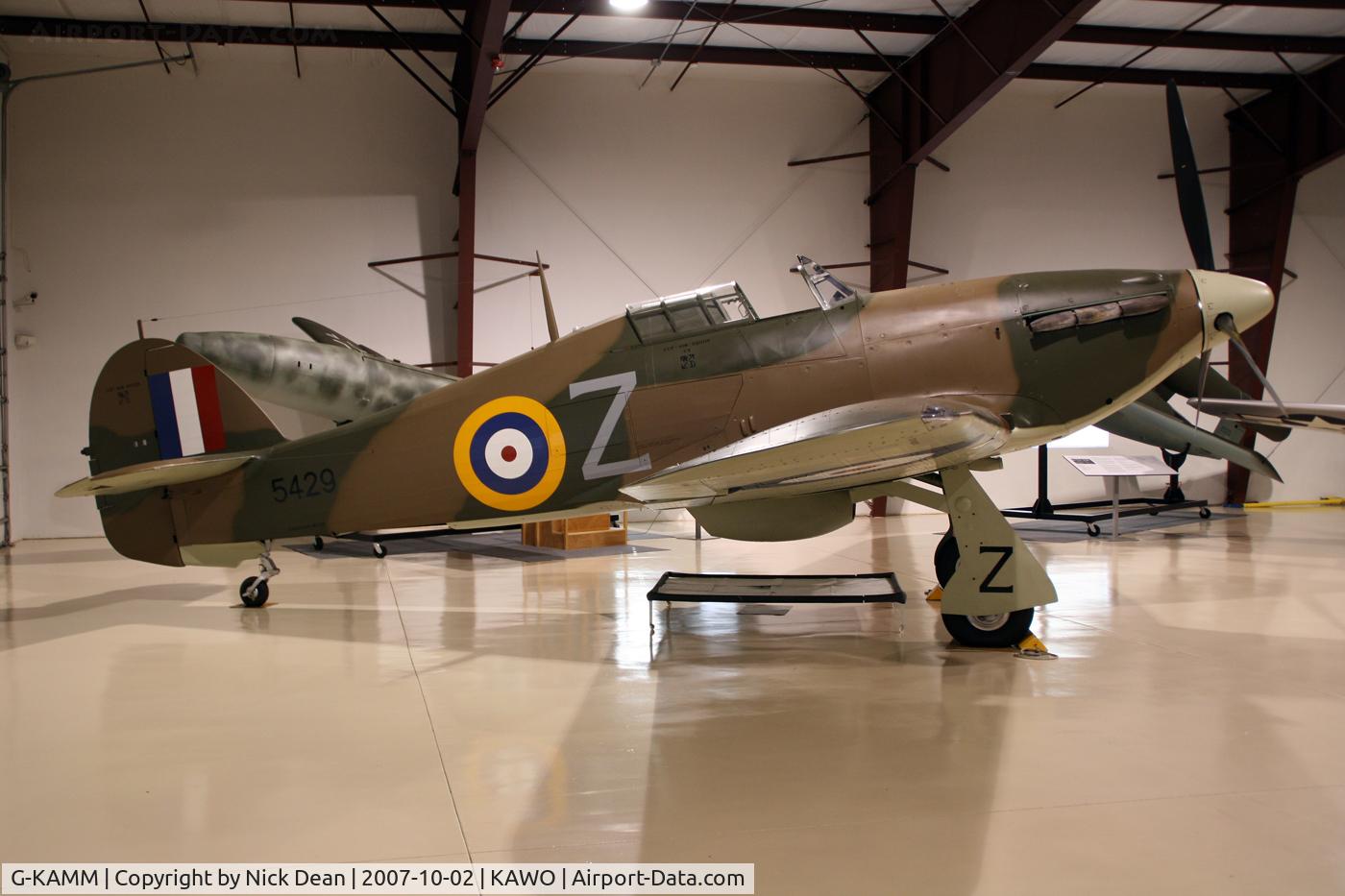G-KAMM, 1941 Hawker (CCF) Sea Hurricane Mk12A C/N CCF/R32007, KAWO