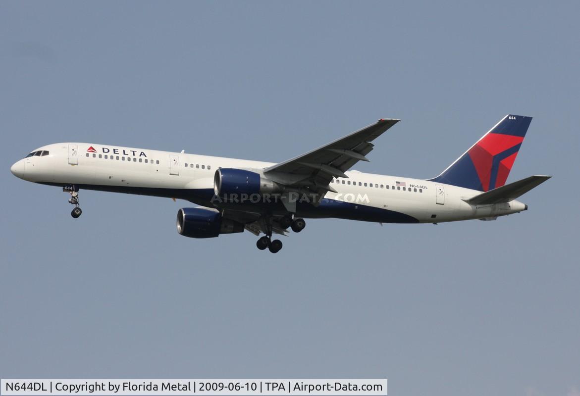 N644DL, 1989 Boeing 757-232 C/N 23998, Delta 757-200