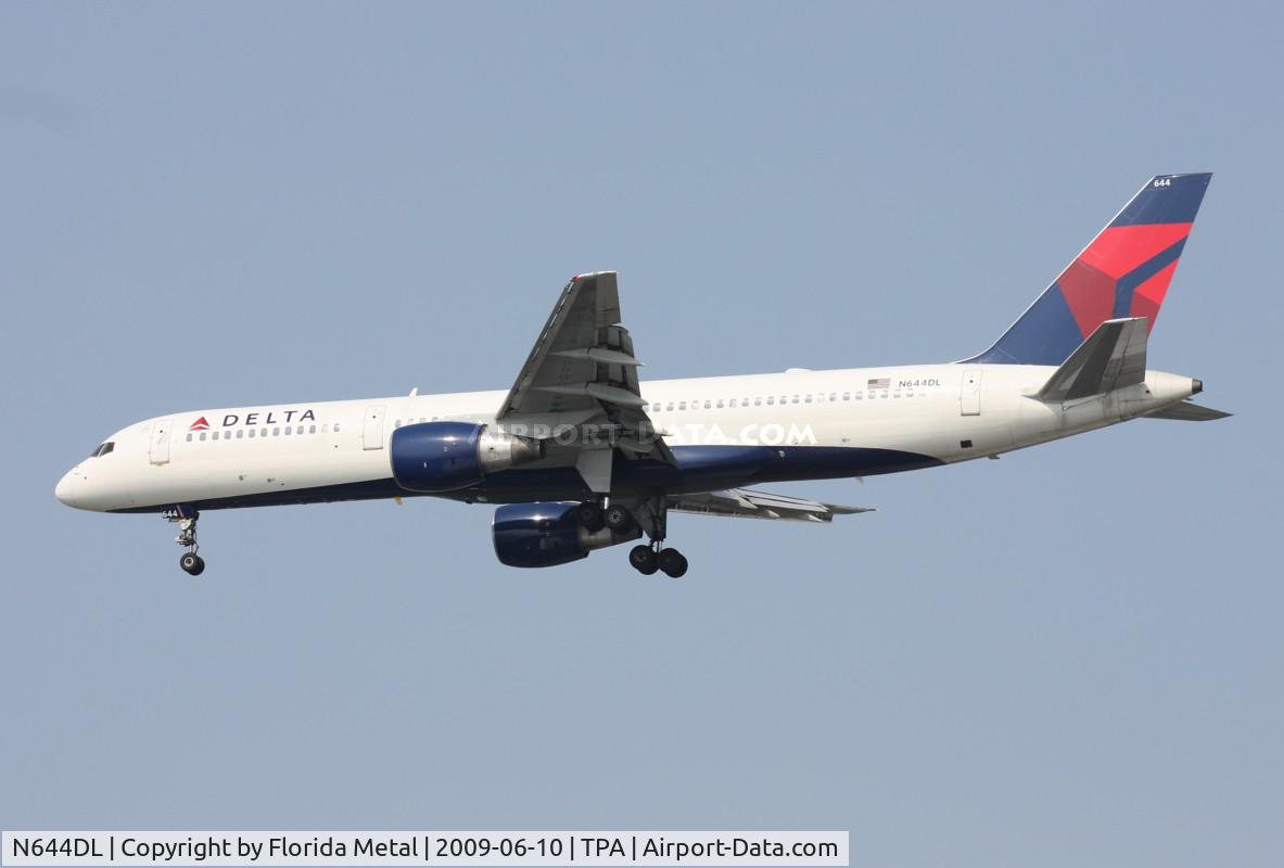 N644DL, 1989 Boeing 757-232 C/N 23998, Delta 757-200