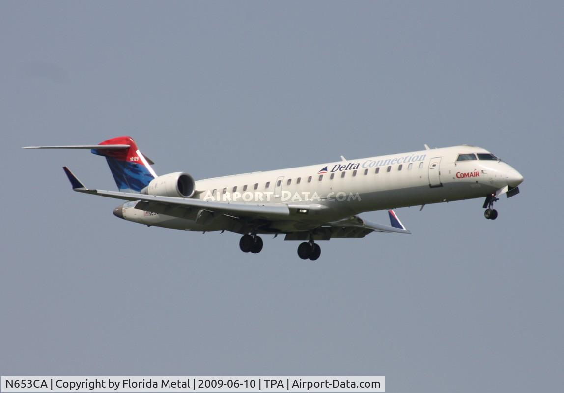 N653CA, 2003 Bombardier CRJ-700 (CL-600-2C10) Regional Jet C/N 10129, Comair CRJ-700