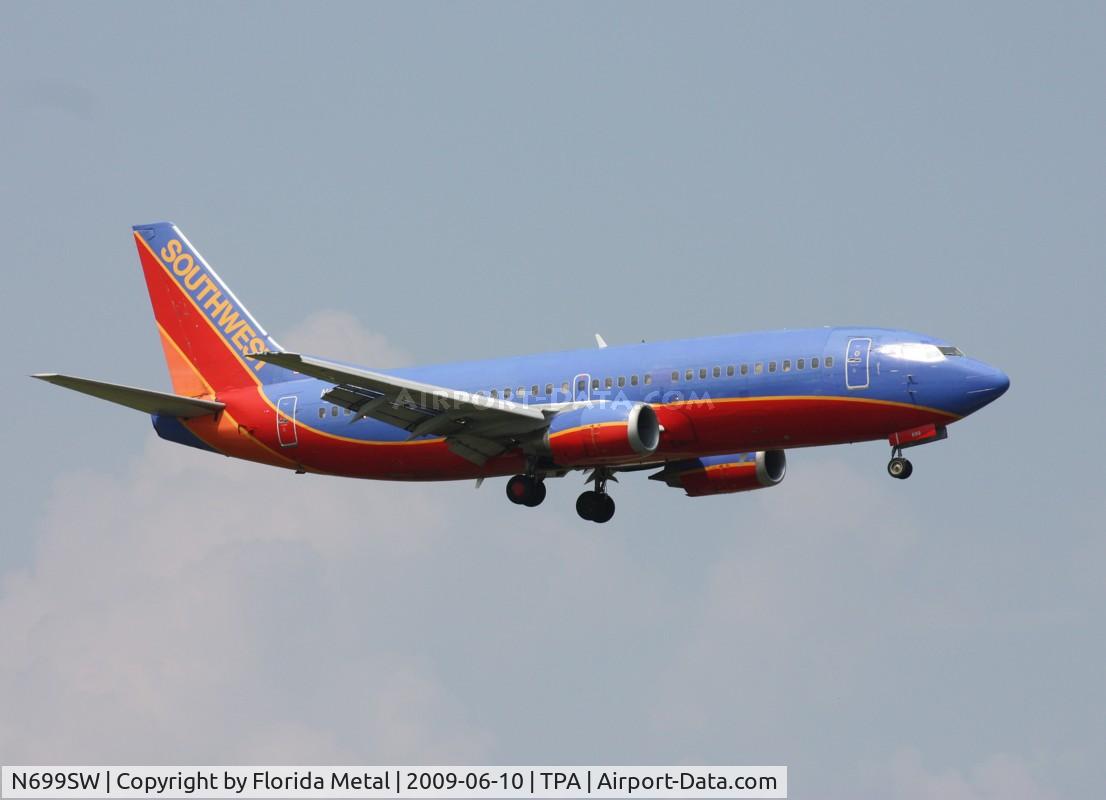 N699SW, 1987 Boeing 737-3Y0 C/N 23826, Southwest 737-300