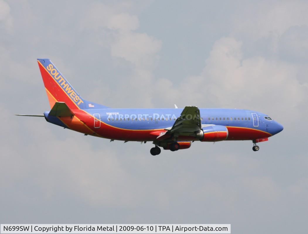 N699SW, 1987 Boeing 737-3Y0 C/N 23826, Southwest 737-300