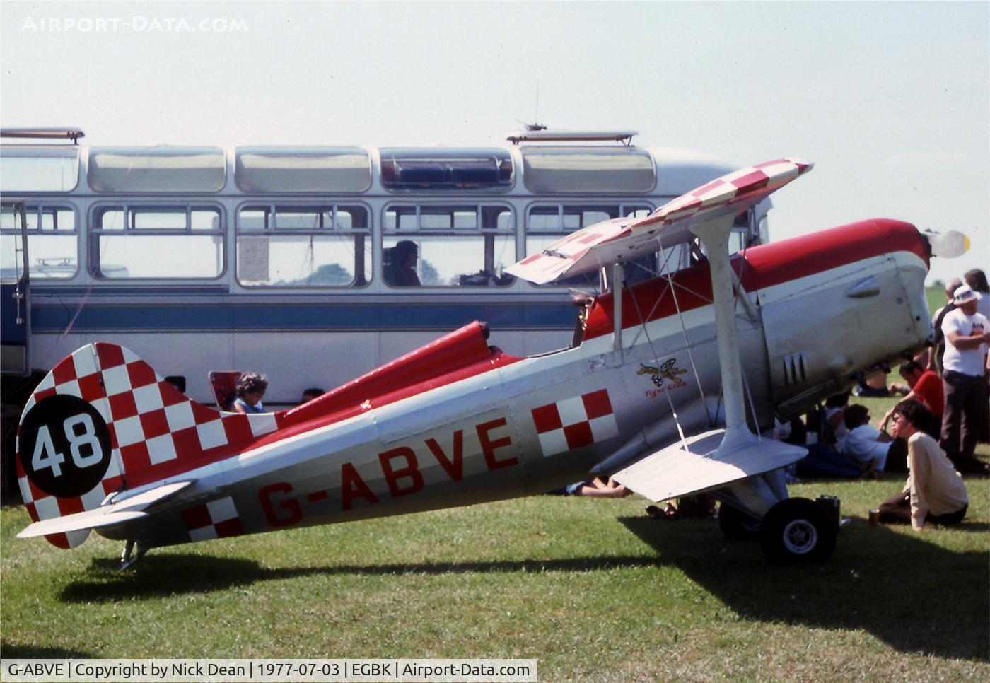 G-ABVE, 1932 Arrow Active 2 C/N 2, EGBK 32 years ago