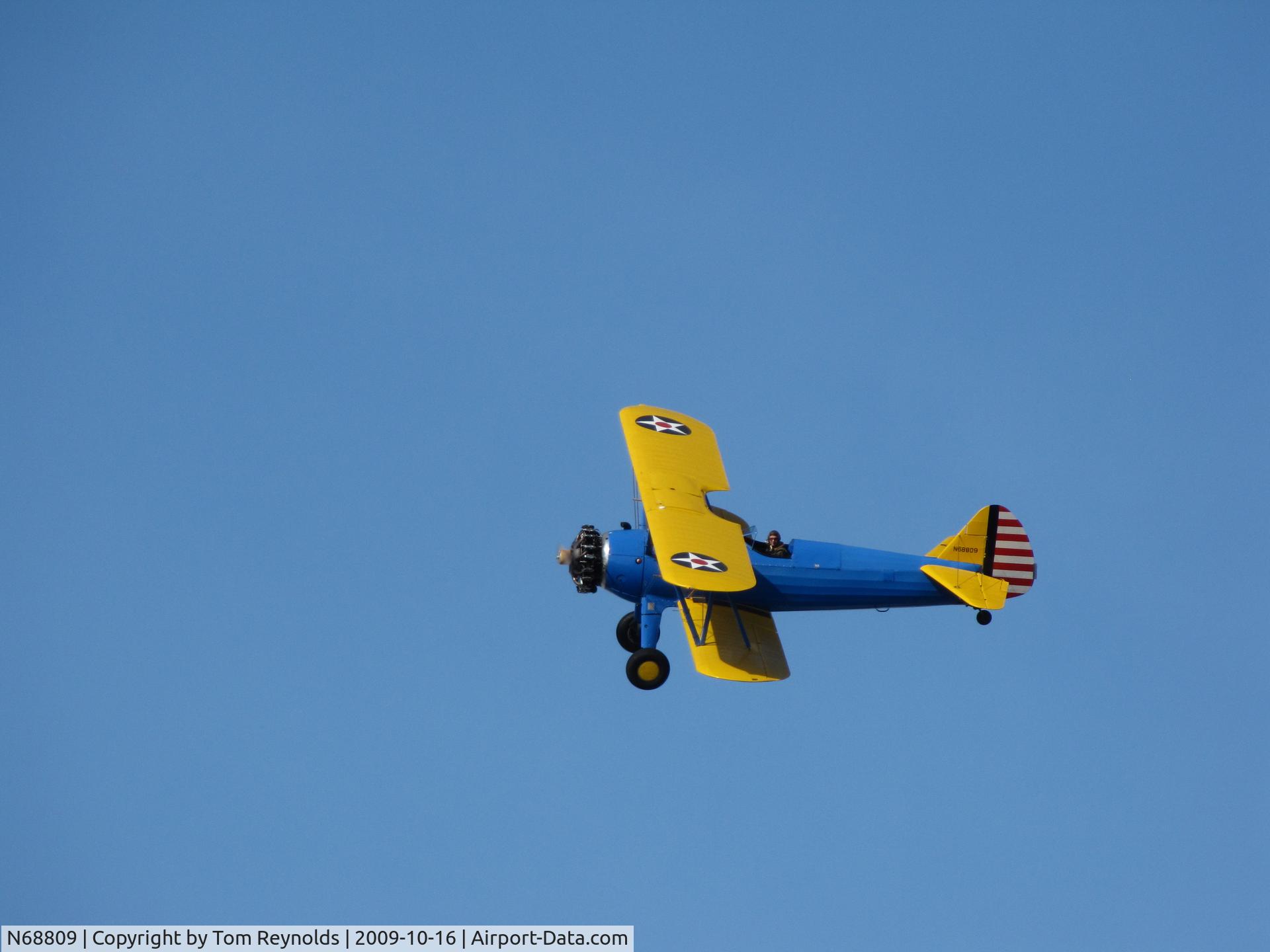 N68809, 1941 Boeing E75 C/N 75-8414, Golden  gate  fly over