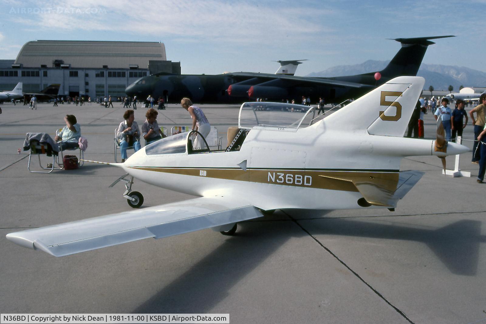 N36BD, Bede BD-5B C/N 001AKA, KSBD