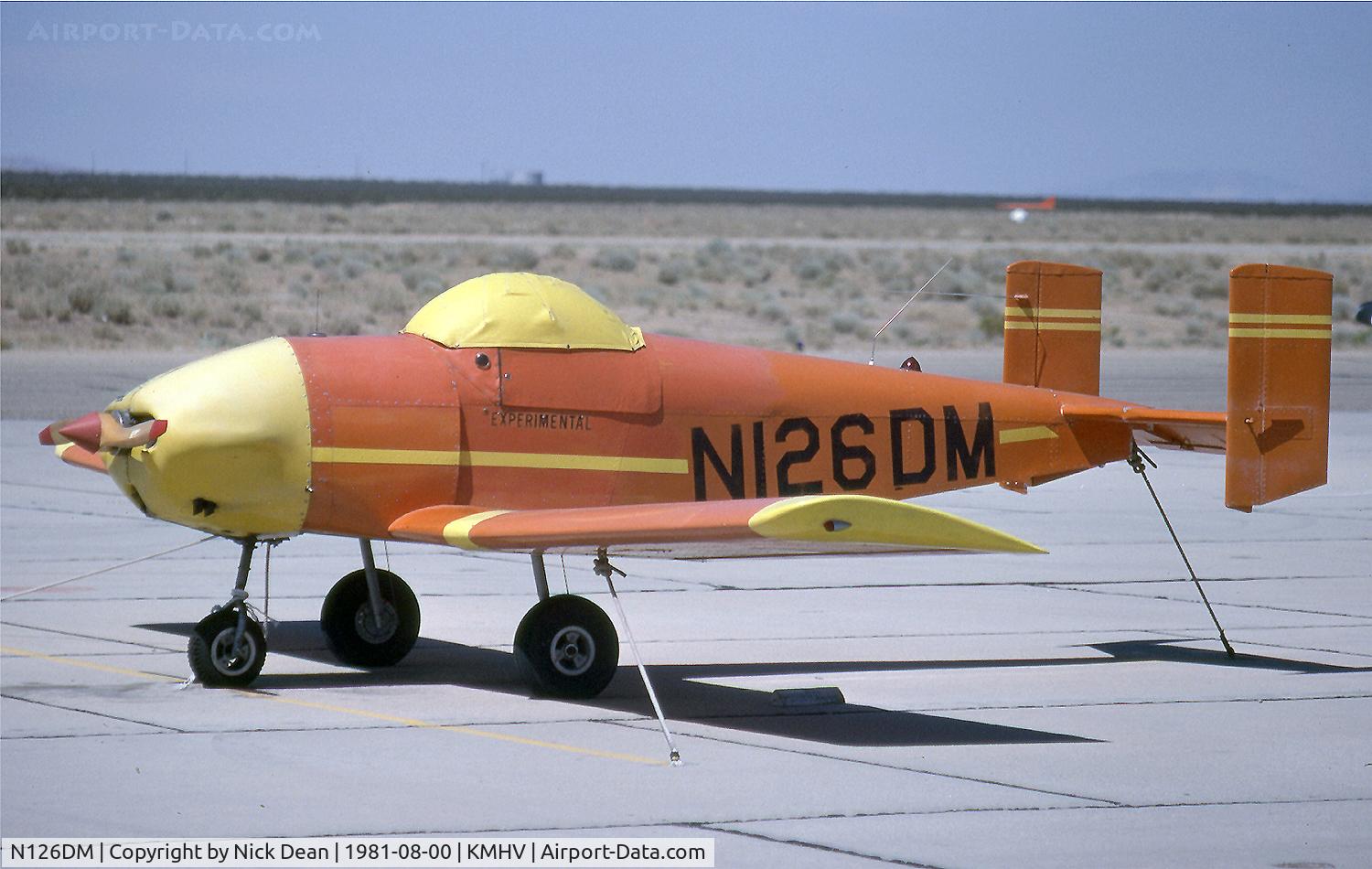 N126DM, 1975 Chris Tena Mini Coupe C/N MC-126, KMHV