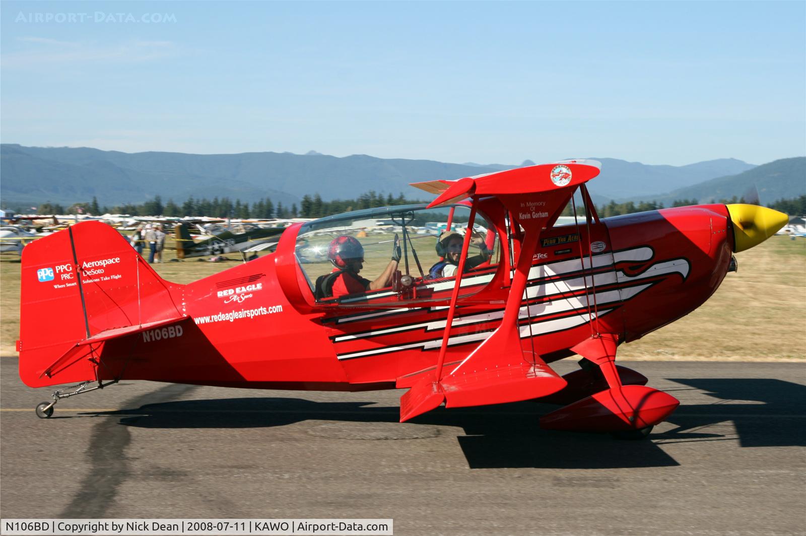 N106BD, 2003 Christen Eagle II C/N BR001, KAWO