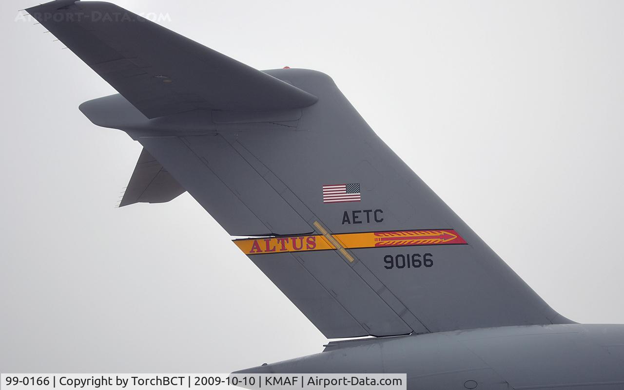 99-0166, 1999 Boeing C-17A Globemaster III C/N 50070/P-66, C-17A Globemaster III now based with the 58 Airlift Squadron of Altus AFB.