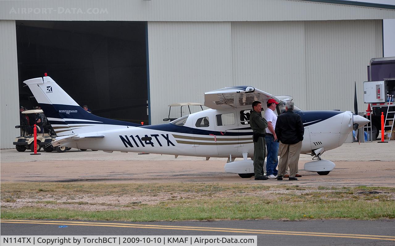 N114TX, 2005 Cessna T206H Turbo Stationair C/N T20608579, Texas Department of Public Safety Turbo Stationair on display during Airsho 09.