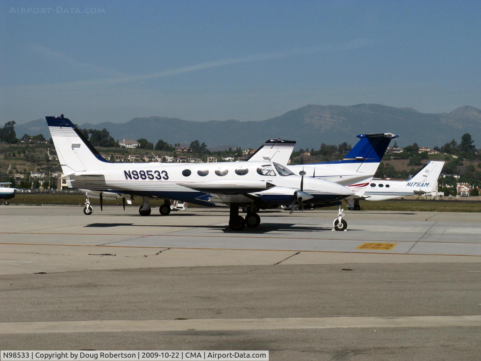 N98533, 1976 Cessna 340A C/N 340A0022, 1976 Cessna 340A, two Continental TSIO-520-NB 310 Hp each. Turbocharged, fuel-injected & pressurized