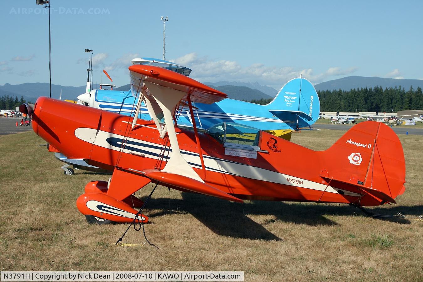 N3791H, 1983 EAA Acro Sport II C/N 65, KAWO