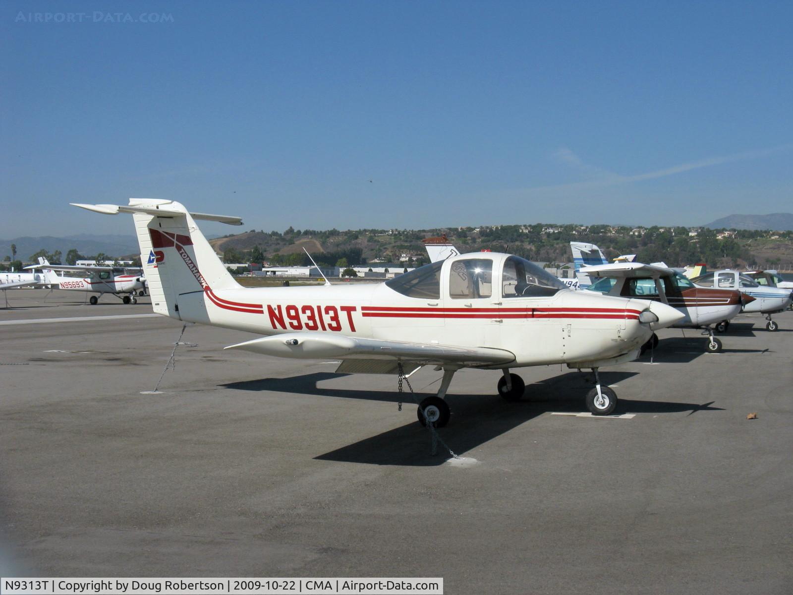 N9313T, 1978 Piper PA-38-112 Tomahawk Tomahawk C/N 38-78A0022, 1978 Piper PA-38-112 TOMAHAWK, Lycoming O-235 112 Hp