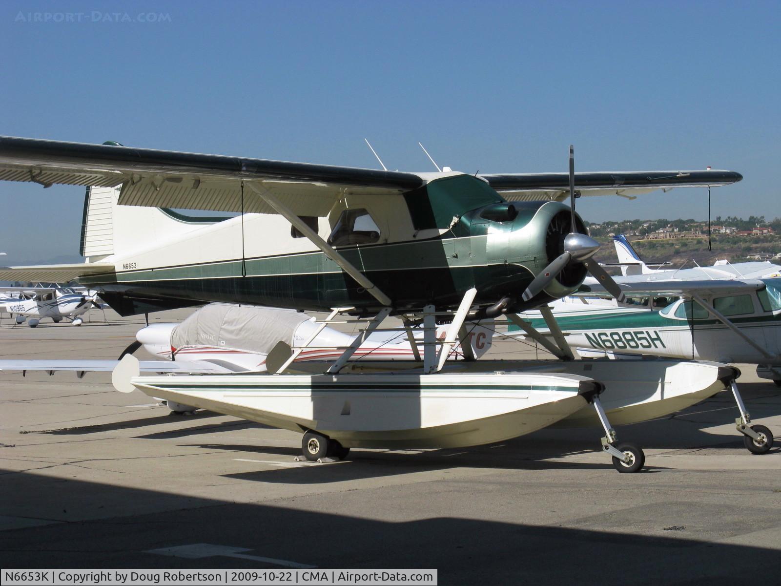 N6653K, 1953 De Havilland Canada DHC-2 MK. I(L20A) C/N 565, 1953 DeHavilland BEAVER DHC-2 MK.1(L20A) Amphibian, P&W R-985 Wasp Jr. 450 Hp, three blade prop