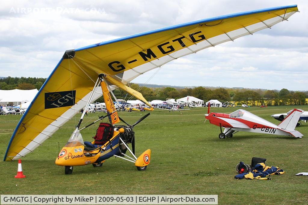 G-MGTG, 1997 Pegasus Quantum 15-912 C/N 7369, Pictured during the 2009 Microlight Trade Fair.