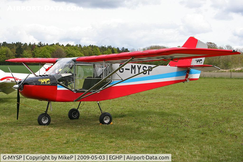 G-MYSP, 1992 Rans S-6ESD Coyote II C/N PFA 204-12265, Pictured during the 2009 Microlight Trade Fair.
