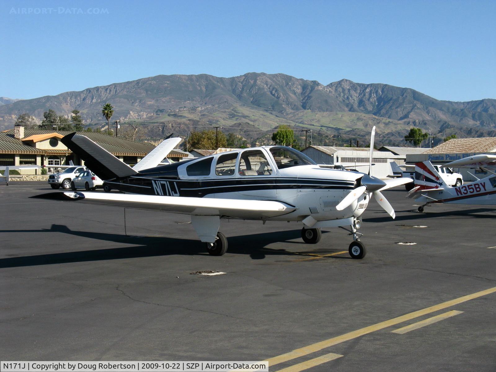 N171J, 1965 Beech S35 Bonanza C/N D-7957, 1965 Beech S35 BONANZA, Continental IO-520-B 285 Hp