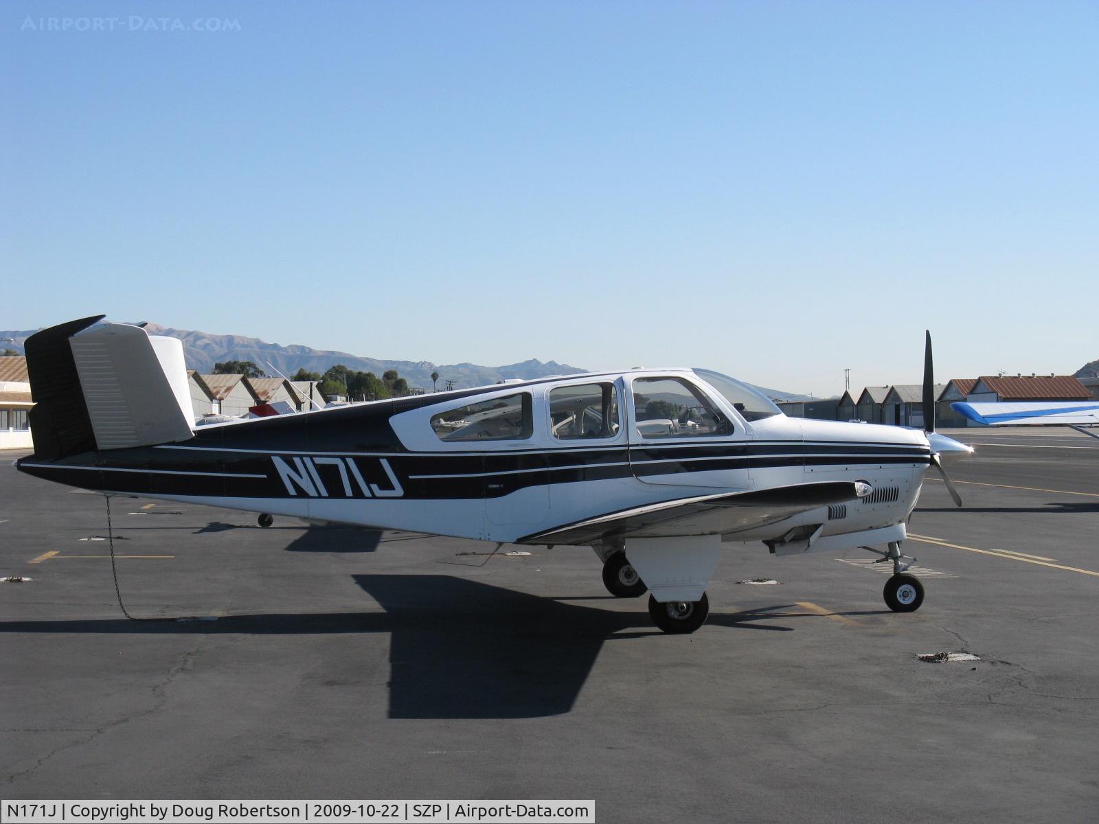 N171J, 1965 Beech S35 Bonanza C/N D-7957, 1965 Beech S35 BONANZA, Continental IO-520-B 285 Hp