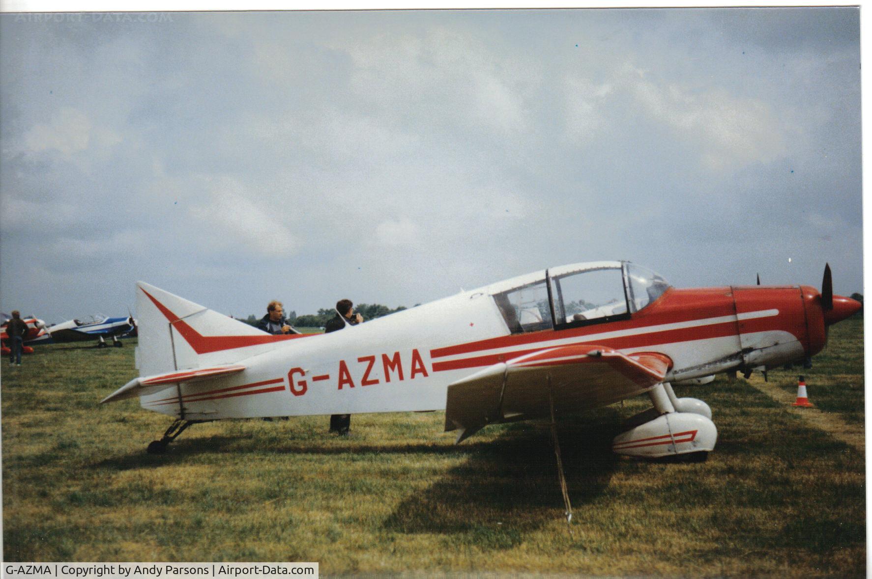 G-AZMA, 1961 Jodel D-140B Mousequetaire II C/N 65, This Jodel was a rare sight in mainland Britain was based in Ireand