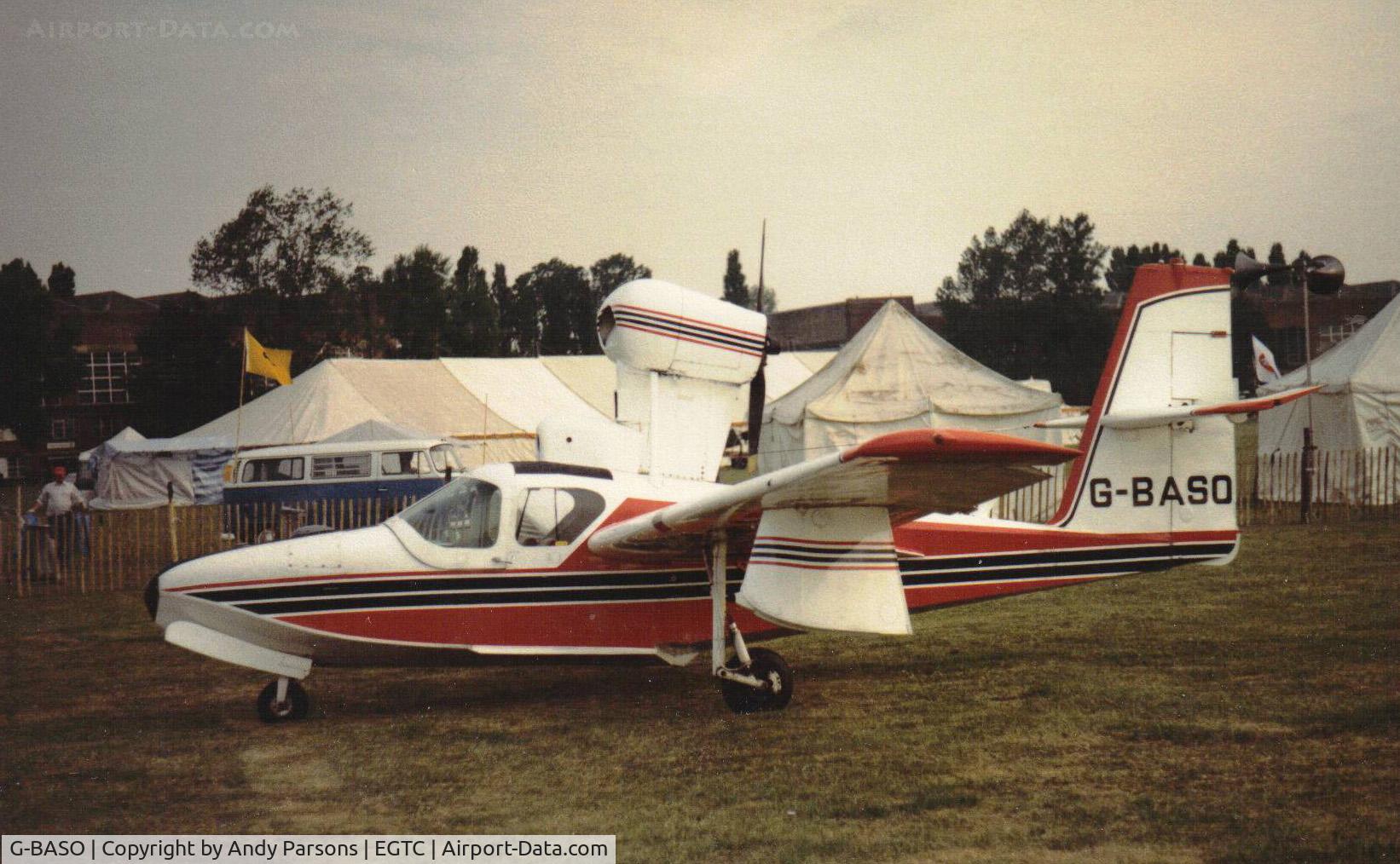 G-BASO, 1967 Lake LA-4-180 Amphibian C/N 358, Oldscanned print taken many years ago art Cranfield