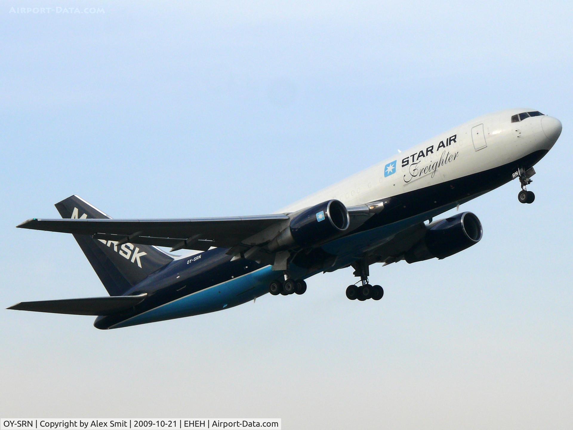 OY-SRN, 1985 Boeing 767-219ERF C/N 23326, Boeing B767-219ERF OY-SRN Star Air Freighter Maersk
