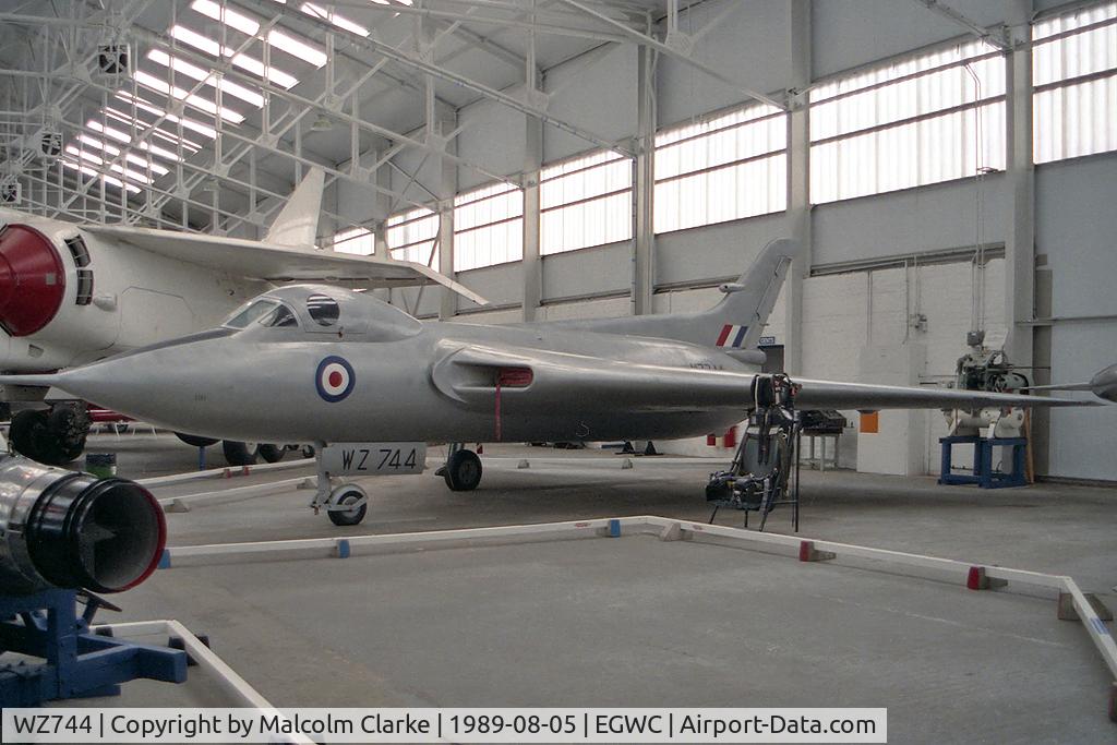 WZ744, 1953 Avro 707C C/N Not found WZ744, Avro 707 preserved at the Royal Air Force Museum Cosford.