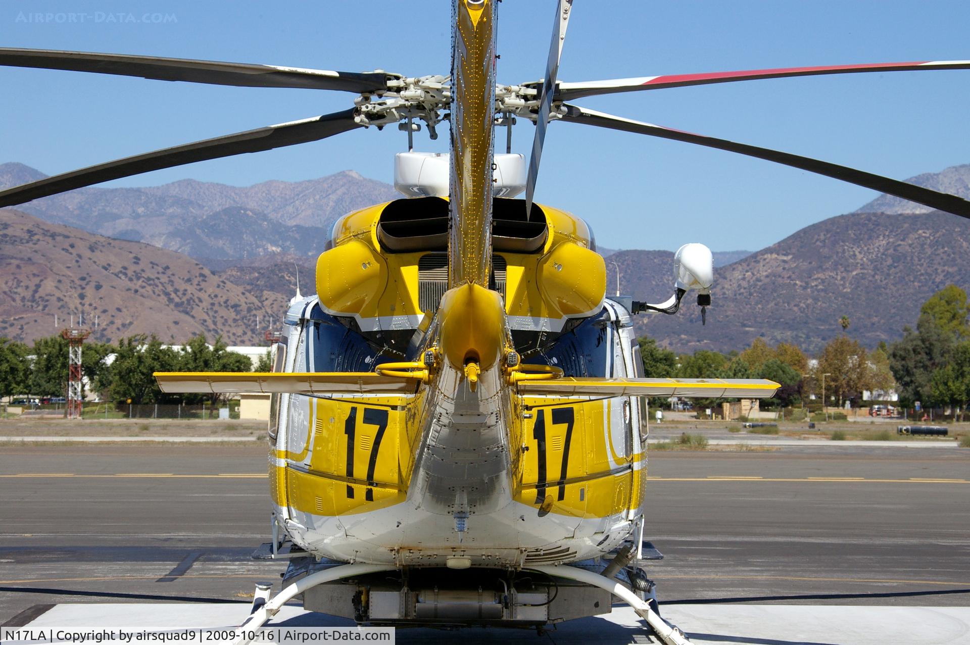 N17LA, 1992 Bell 412 C/N 36044, Copter 17 at Brackett (EAO)