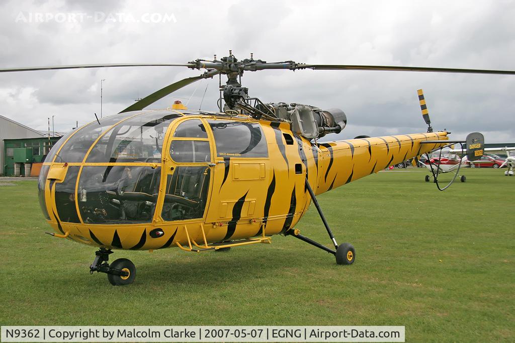 N9362, 1970 Aerospatiale SA-316B Alouette III C/N 1739, Aerospatiale SA-316B Alouette III at Bagby's May Fly-In.