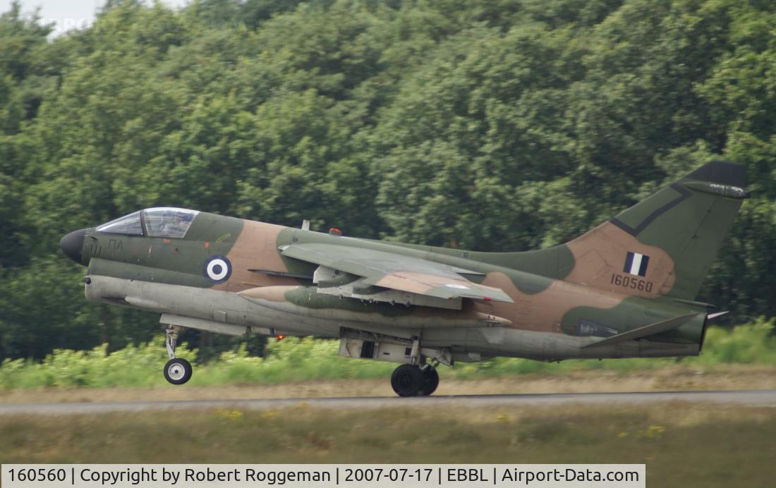 160560, LTV A-7E Corsair II C/N E-530, Photoshoot Kleine Brogel.MV335.