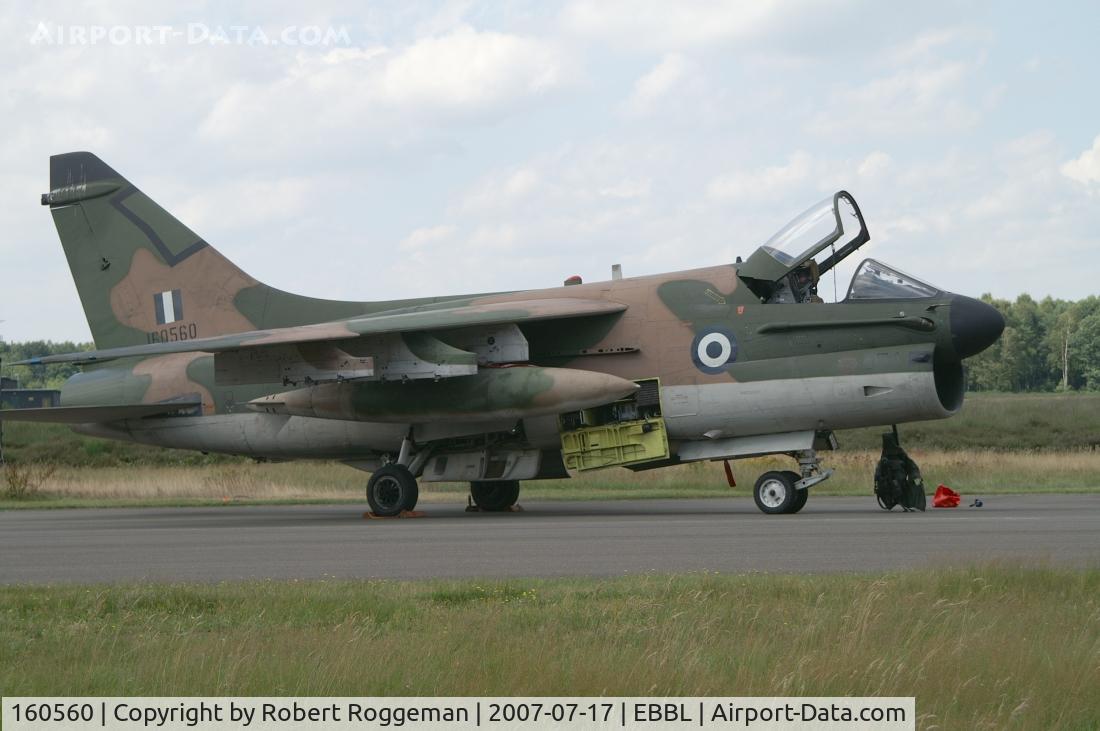 160560, LTV A-7E Corsair II C/N E-530, Photoshoot Kleine Brogel.MV335.