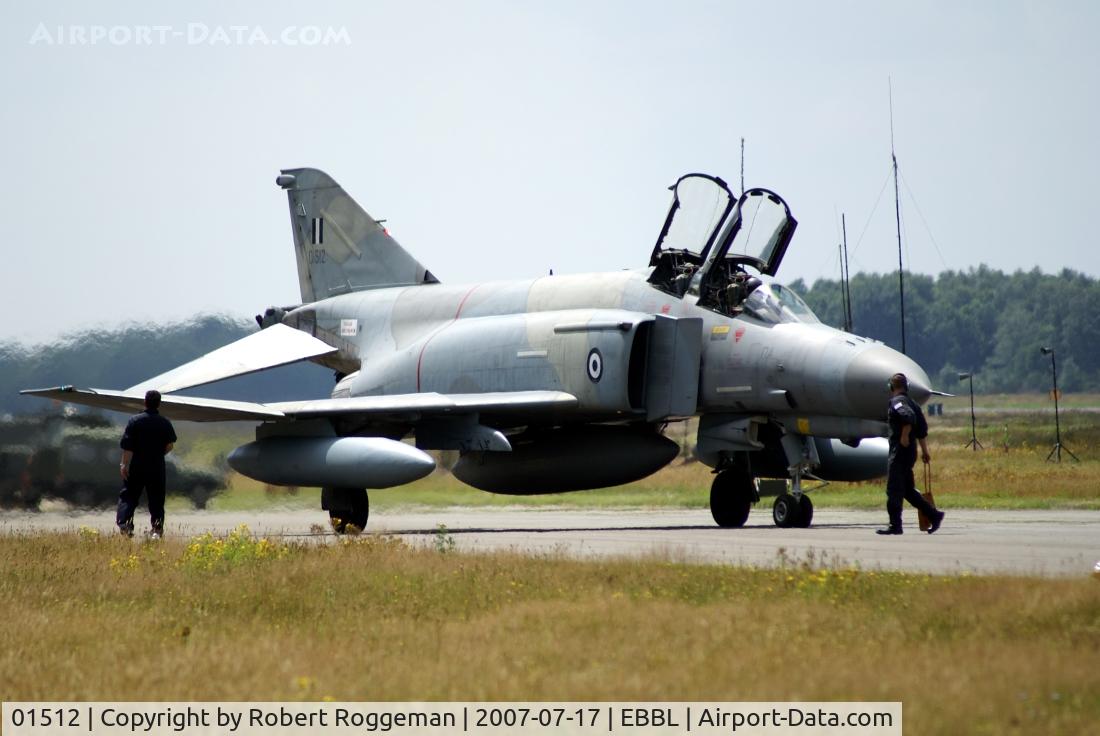 01512, 1974 McDonnell Douglas F-4E AUP Phantom II C/N 4485, Mc.Donnell-Douglas F4-E Phantom II.Hellenic Air Force.Photoshot Kleine Brogel