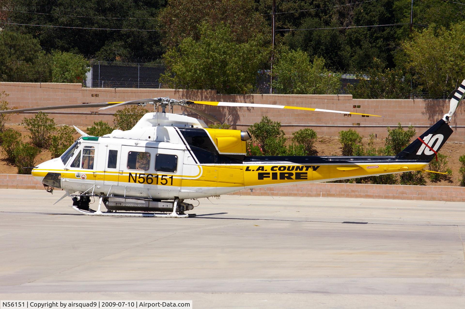 N56151, 1981 Bell 412 C/N 33061, Copter 10 at Barton
