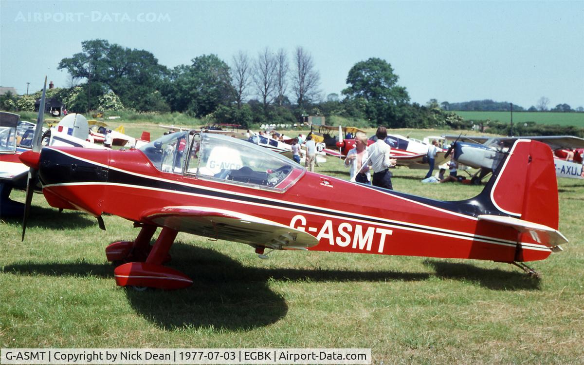 G-ASMT, 1964 Fairtravel Linnet 2 C/N 004, EGBK