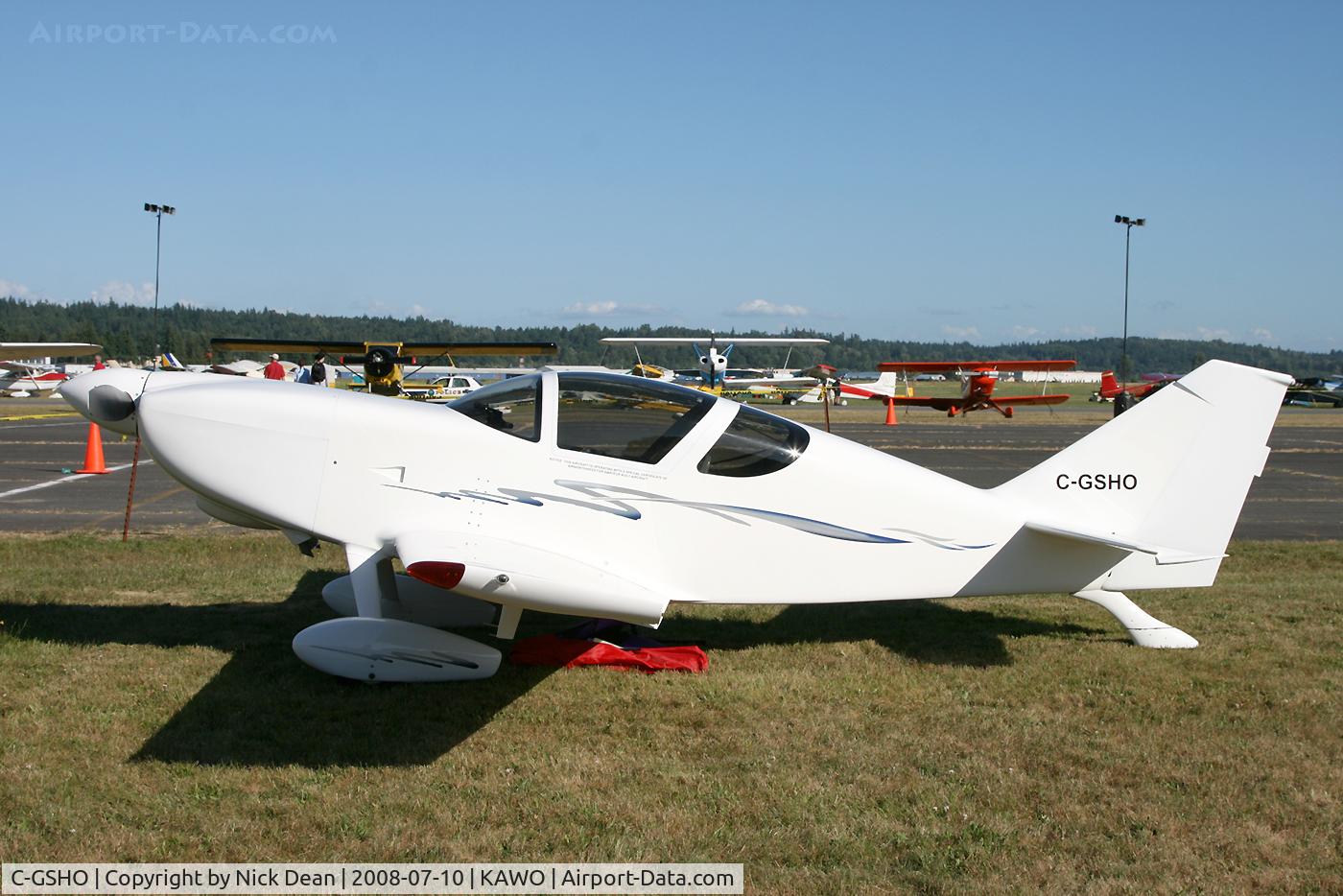 C-GSHO, 1995 Stoddard-Hamilton Glasair TD C/N 593, KAWO