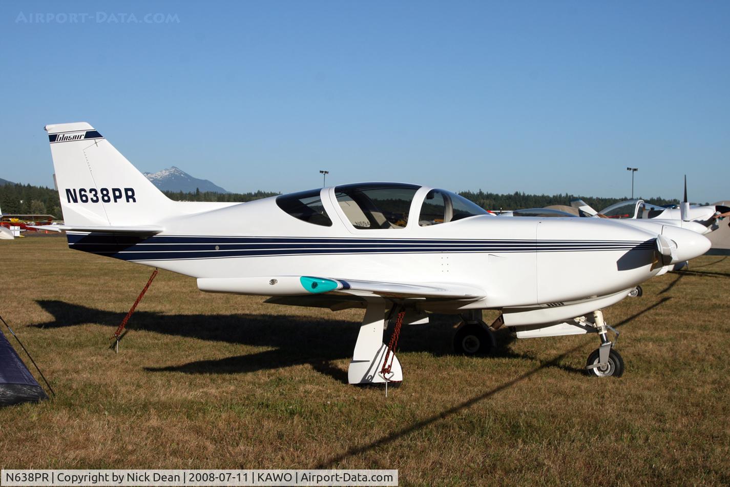 N638PR, 1992 Stoddard-Hamilton Glasair RG C/N 638, KAWO