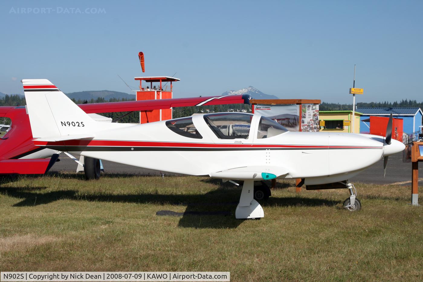 N902S, 1990 Stoddard-Hamilton Glasair SH-2 C/N 2000, KAWO