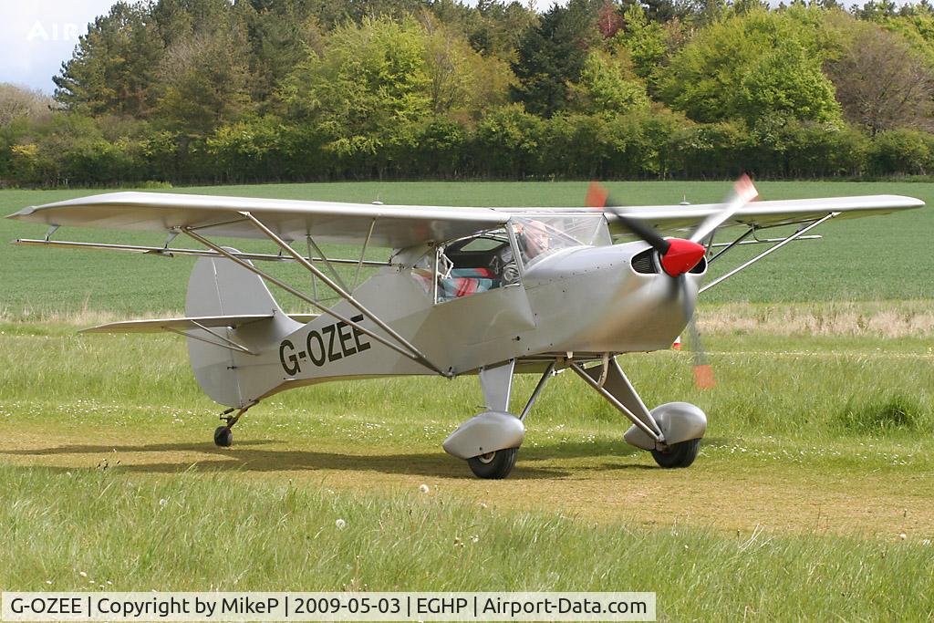 G-OZEE, 1994 Avid Speedwing Mark IV C/N PFA 189-12308, Pictured during the 2009 Microlight Trade Fair.