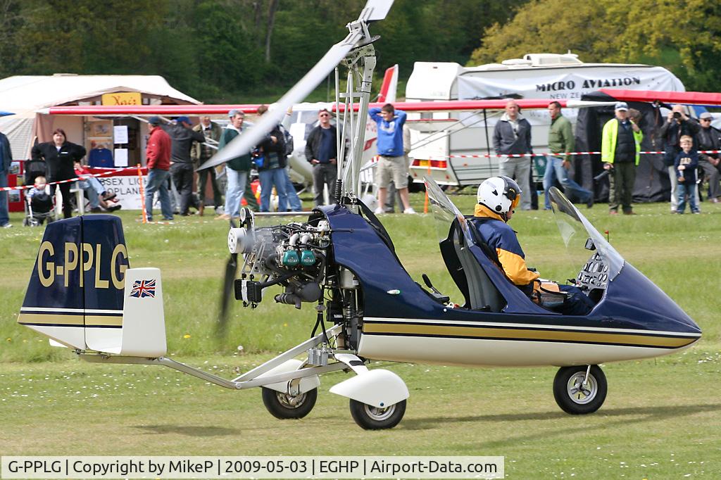 G-PPLG, 2007 Rotorsport UK MT-03 C/N RSUK/MT-03/010, Pictured during the 2009 Microlight Trade Fair.