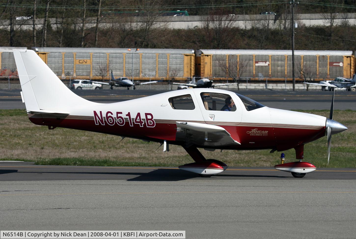 N6514B, 2001 Lancair LC-40-550FG C/N 40026, KBFI