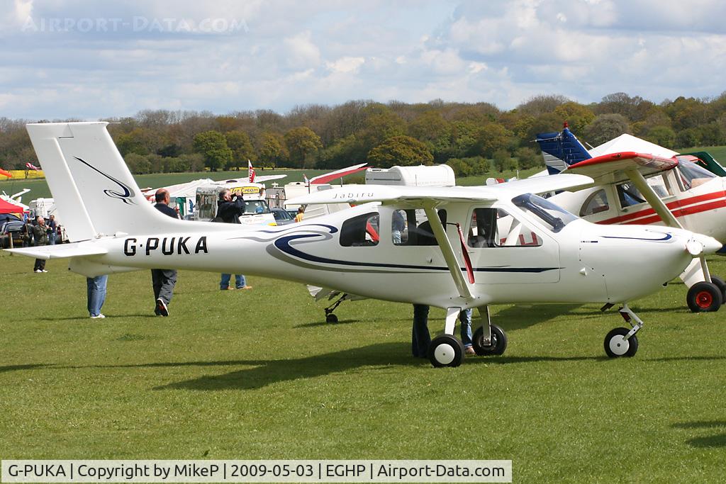 G-PUKA, 2004 Jabiru J400 C/N PFA 325-14120, Pictured during the 2009 Microlight Trade Fair.